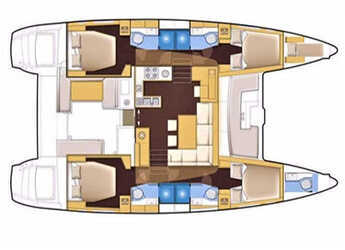 Alquilar catamarán en Volos - Lagoon 450 Fly 