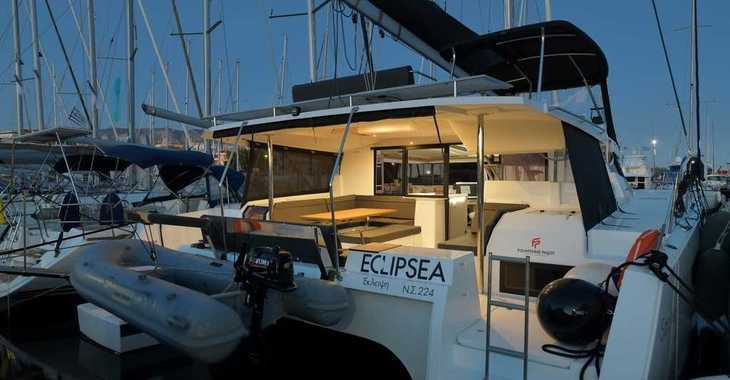 Rent a catamaran in Marina Zeas - Saona 47