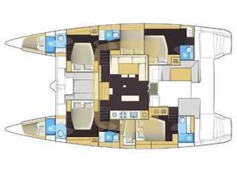 Rent a catamaran in Marina di Portisco - Lagoon 52F