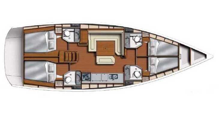 Louer voilier à Marina di Procida - Sunsail 47 (Classic)