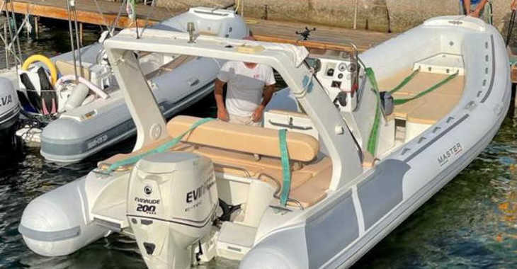Rent a motorboat in Porto Capo d'Orlando Marina - Master Gommoni 730 Open