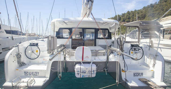 Rent a catamaran in Orhaniye marina - Excess 11