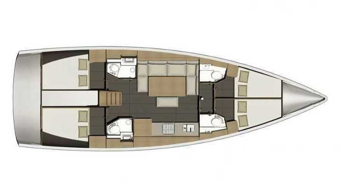 Rent a sailboat in Netsel Marina - Dufour 460 Grand Large