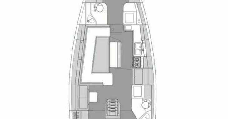 Louer voilier à Marina Kastela - Elan Impression 45.1 - 3 cab.