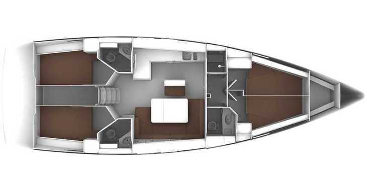 Rent a sailboat in Nidri Marine - Bavaria Cruiser 46 (4Cab)