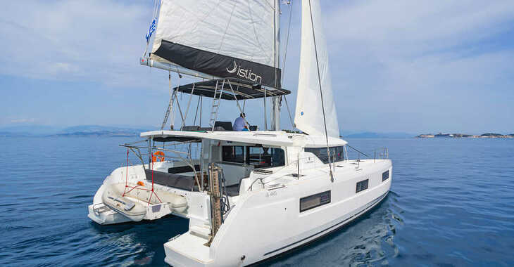 Rent a catamaran in Rhodes Marina - Lagoon 46 A/C & GEN & WM