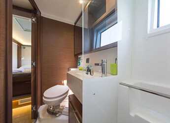 Rent a catamaran in Rhodes Marina - Lagoon 46 A/C & GEN & WM