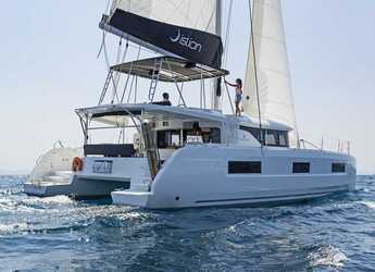 Rent a catamaran in Rhodes Marina - Lagoon 46 A/C & GEN & WM