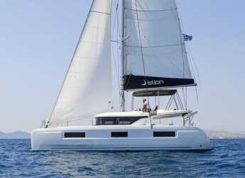 Rent a catamaran in Rhodes Marina - Lagoon 46 A/C & GEN & WM