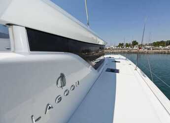 Rent a catamaran in Rhodes Marina - Lagoon 46 A/C & GEN & WM