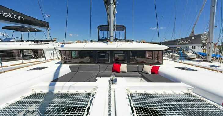 Rent a catamaran in Rhodes Marina - Lagoon 450 Fly A/C & GEN