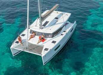 Rent a catamaran in Marina Le Marin - Fountaine Pajot Lucia 40 - 4 cab.