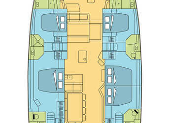 Chartern Sie katamaran in Palm Cay Marina - Bali 5.4 - 5 + 2 cab