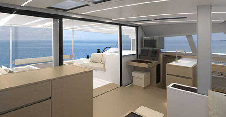 Rent a catamaran in Anse Marcel Marina (Lonvilliers) - Nautitech 46 Open