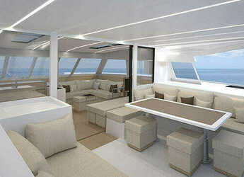 Chartern Sie katamaran in Anse Marcel Marina (Lonvilliers) - Nautitech 46 Open