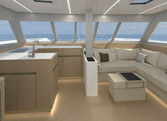 Chartern Sie katamaran in Anse Marcel Marina (Lonvilliers) - Nautitech 46 Open