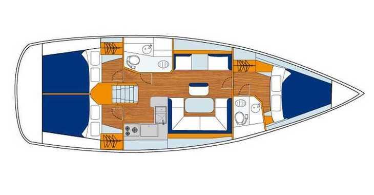 Chartern Sie segelboot in Nelson Dockyard - Sunsail 41 (Classic)