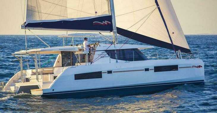 Rent a catamaran in Nelson Dockyard - Moorings 4500 (Club)