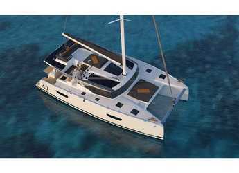 Rent a catamaran in Port Lavrion - Fountaine Pajot 47 TANNA LUX (GEN,AC,WATERMAKER)