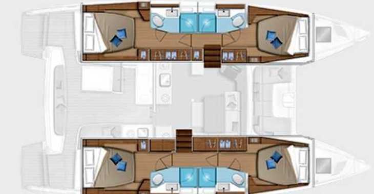 Rent a catamaran in Mykonos - Lagoon 46 