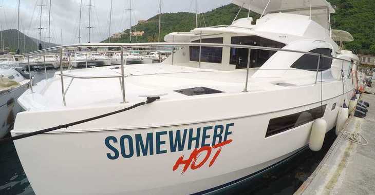 Rent a power catamaran  in Nanny Cay - Leopard 51