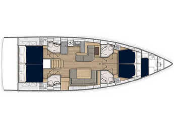 Rent a sailboat in Agana Marina - Sunsail 52.4 (Classic)