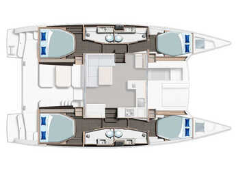Alquilar catamarán en Marina Gouvia - Sunsail 424/4/4 (Classic)