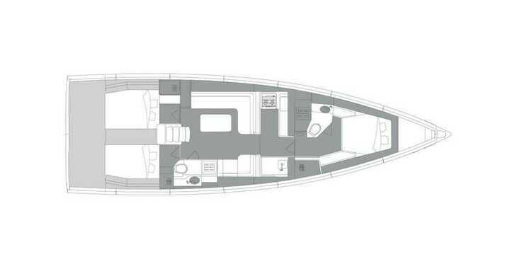 Rent a sailboat in Kornati Marina - Elan GT 6 Porsche Design 50 feet with AC and Generator