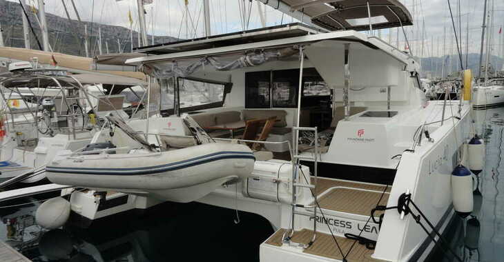 Rent a catamaran in Veruda Marina - Lucia 40 owner version