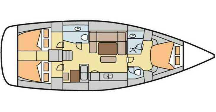 Louer voilier à Netsel Marina - Dufour 445 GL 6 pax