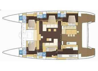 Alquilar catamarán en Inner Harbour Marina (Road Town) - Lagoon 620 (10+3)