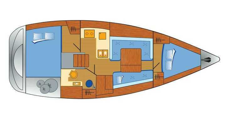 Rent a sailboat in Veruda Marina - Oceanis 34
