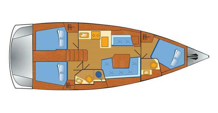 Rent a sailboat in Veruda Marina - Oceanis 41.1