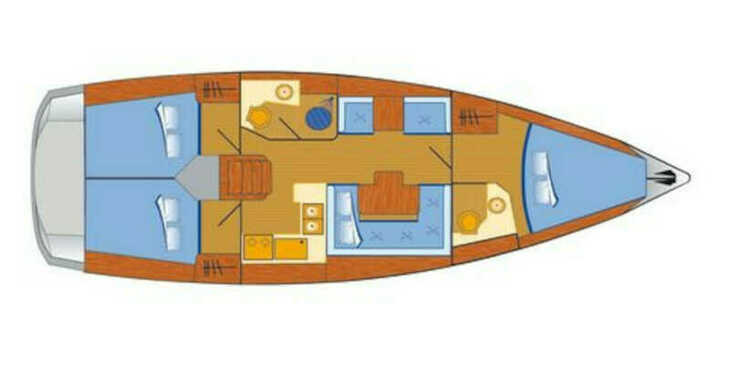 Alquilar velero en Marina Frapa - Sun Odyssey 409
