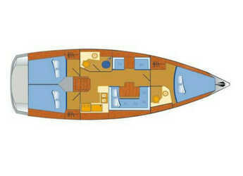 Rent a sailboat in Marina Frapa - Sun Odyssey 409