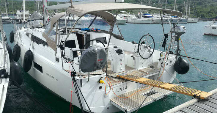 Rent a sailboat in Punat Marina - Sun Odyssey 410