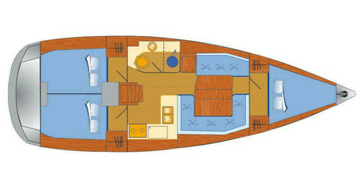 Rent a sailboat in Veruda Marina - Sun Odyssey 389