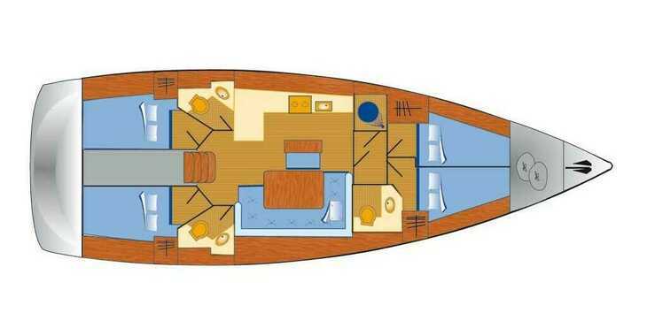 Rent a sailboat in Marina Frapa - Bavaria Cruiser 46
