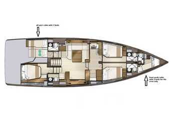 Rent a sailboat in Alimos Marina - Jeanneau 60 (Skipper obligatory)
