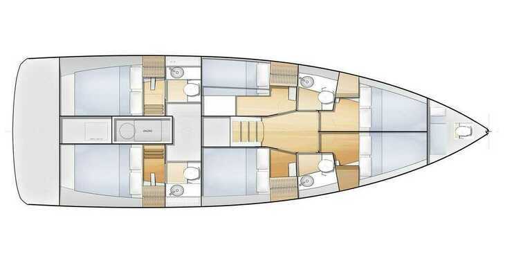 Louer voilier à Alimos Marina - Sun Loft 47