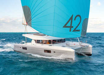 Rent a catamaran in Lavrion Marina - Lagoon 42 (4 Dbl / 2 singles 12)