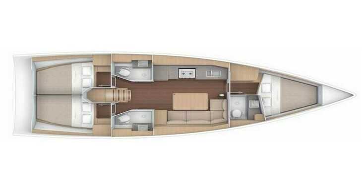 Louer voilier à Marina di Villa Igiea - Dufour 390 Grand Large