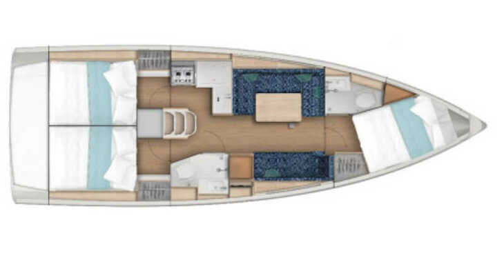 Chartern Sie segelboot in Nidri Marine - Sunsail 38.0 (Premium)