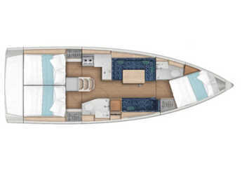 Rent a sailboat in Nidri Marine - Sunsail 38.0 (Classic)
