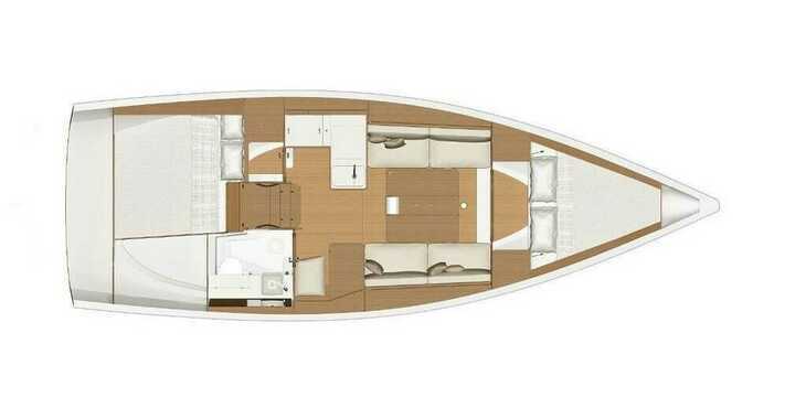 Louer voilier à Marina di Portorosa - Dufour 360 Grand Large 2.20 draft