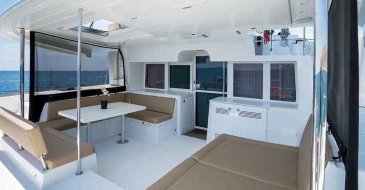 Rent a catamaran in Vlychada Marina - Lagoon 450 S