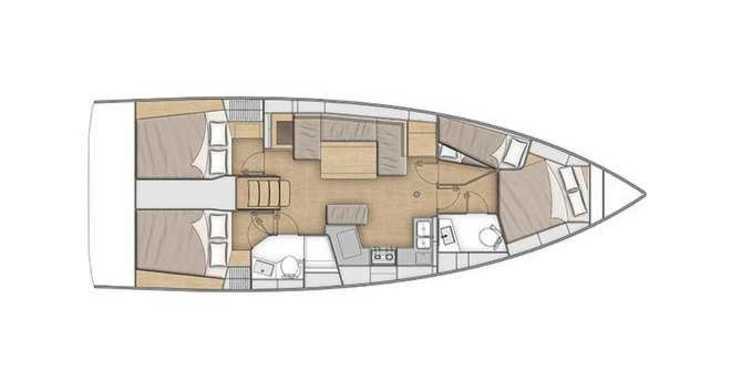 Rent a sailboat in Marina Paleros - Oceanis 40.1