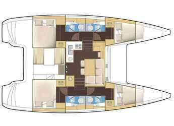 Alquilar catamarán en Nidri Marine - Lagoon 40