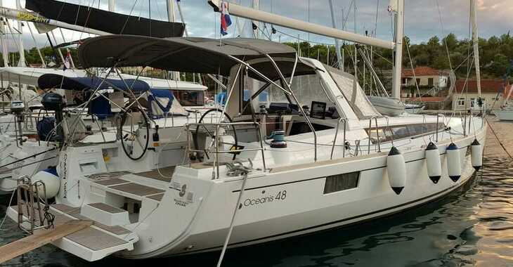 Rent a sailboat in Marina Frapa - Oceanis 48