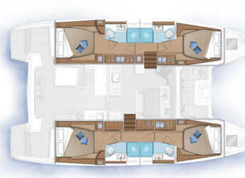 Rent a catamaran in Port of Mahe - Lagoon 46